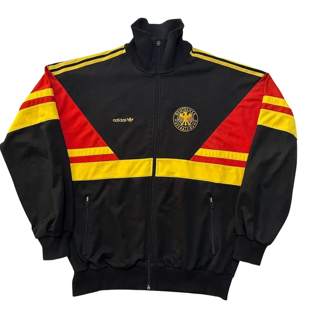 Adidas Vintage West Germany DFB Track Jacket Trefoil Blokecore Soccer World Cup
